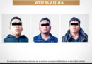 Asegura SSPH a presuntos integrantes de los “Hs”, en Atitalaquia