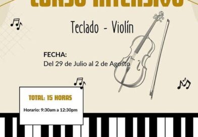 Curso intensivo de Teclado y Violín en el Ricardo Garibay
