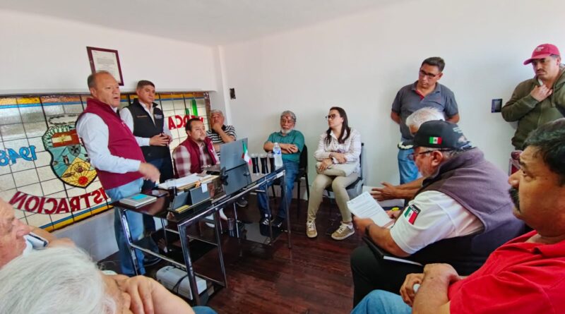 Refuerzan medidas de seguridad y pactan acuerdos autoridades y líderes comerciantes